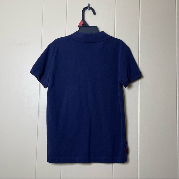 U.S. Polo Assn. Boys Bold Red and Blue Polo Shirt size 6-7 set of two - Picture 4 of 5